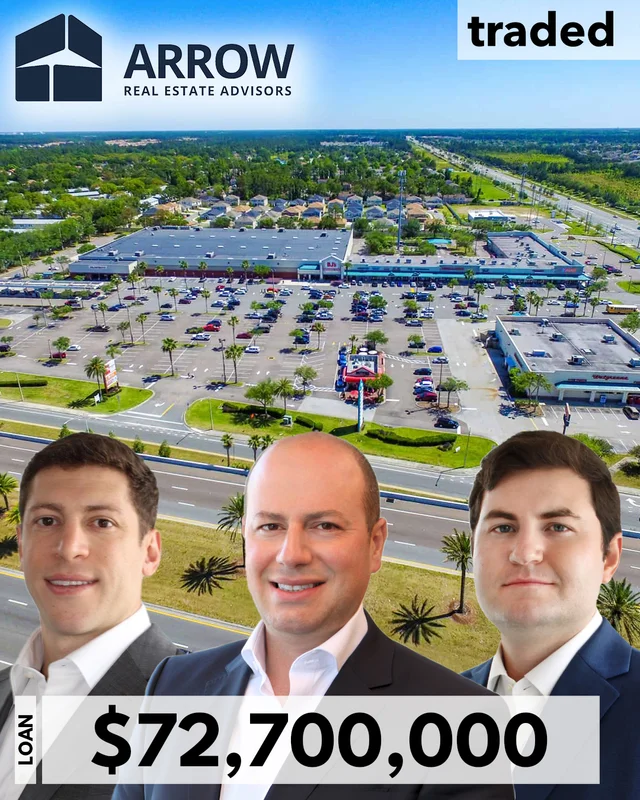 Morris Betesh, Alex Bailkin & Matt OHanlon Of Arrow Real Estate Advisors Secures $72.7M Loan Modification In Jacksonville Multifamily