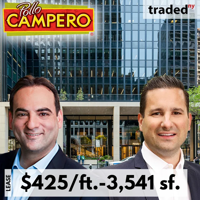 Pollo Campero Leases Retail Space At 250 West 34th Street In Manhattan