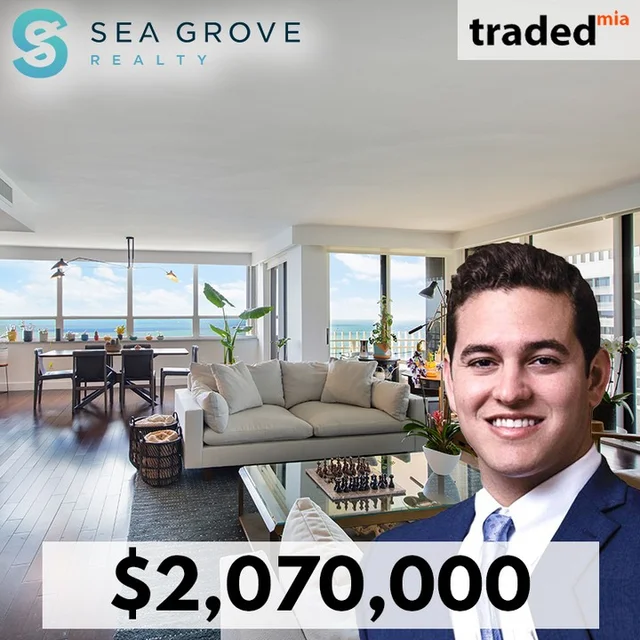 Sea Grove Realty Acquires Condo At 2 Grove Isle Dr, Coconut Grove For $2.07M