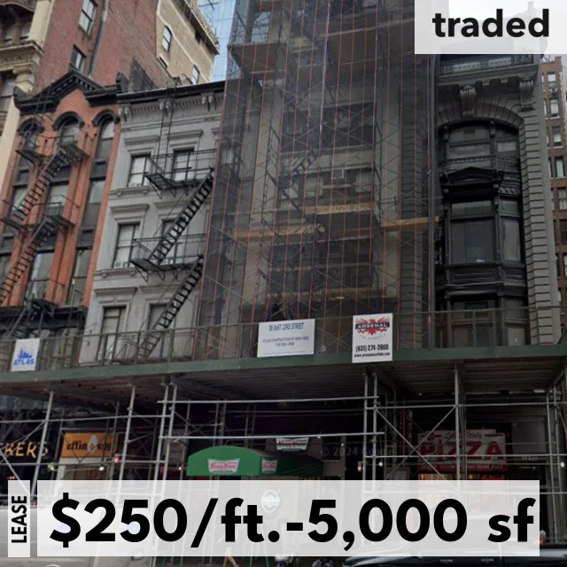 Solil Management Leases 5000 SF Office Space At 32 E 23rd St New York For $250/SF