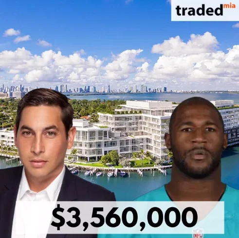 Andre Branch Acquires Miami Beach Condo For $3.56M With Buyer's Rep Julian Cohen