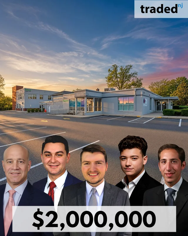 536-544 Washington LLC Acquires Former Proponent Federal Credit Union Headquarters In Nutley For $2M