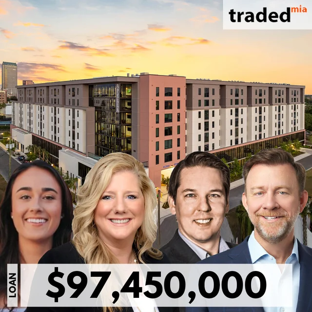 Commercial Street Partners Secures $97.45M Refinance Loan For 576-Bed Student Housing In Tampa
