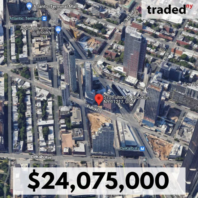 Goose Property Management Acquires Development Site On Fulton Street For $24M