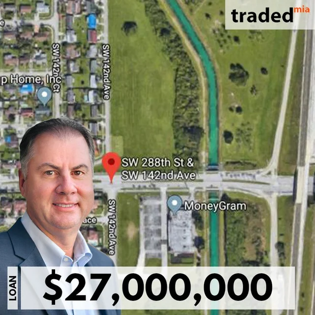 AHS Residential Acquires Homestead Development Site For $27M Loan From Santander Bank