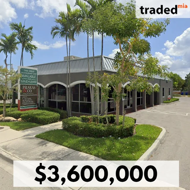 Hitesh Patel & Mayank Patel Acquire Restaurant/Bar In Pompano Beach,FL For $3.6M