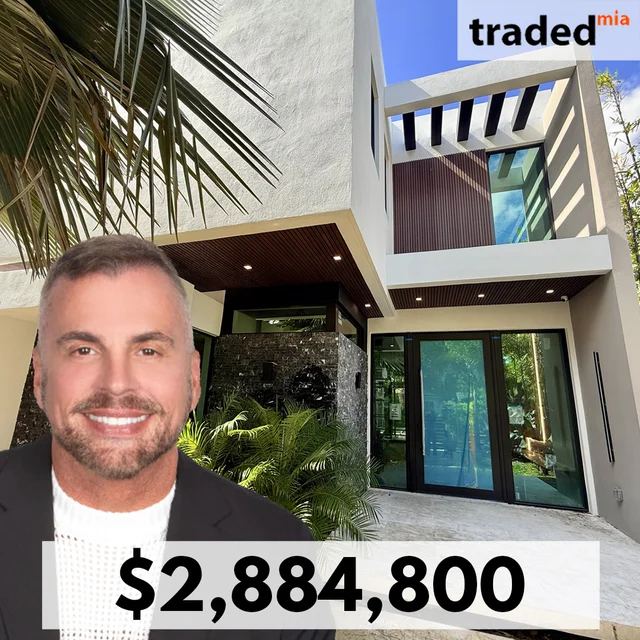 Patrick Salisbury Purchases Single Family Home From Walter Rios In Miami For $2.88M