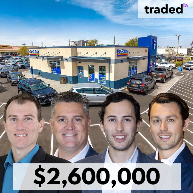 Cole Valley Partners Sells Dutch Bros Coffee In El Centro For $2.6 Million With Hanley Investment Group