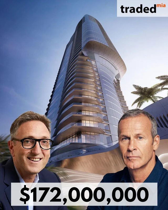 Vlad Doronin Of OKO Group And Jonathan Goldstein Of Cain International Sell 50 Condos For $172M In Miami