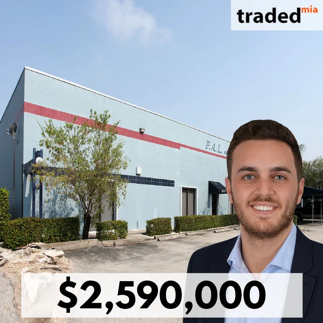 Albert Decespedes Purchases Industrial Asset From Gregory P. Lymber For $2.59M In Pompano Beach