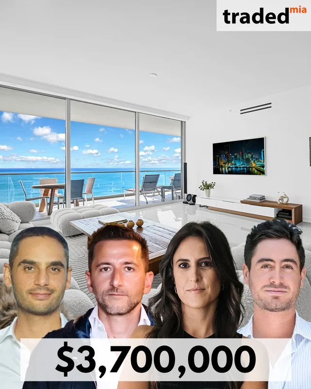 Ruthie Assouline, Ethan Assouline, Eytan Namiech Of Douglas Elliman Represent Seller In $3.7M Bal Harbour Condo Sale