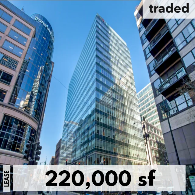 USG Corporation Leases 220000 Square Feet At 550 W Adams St Chicago From GLL Real Estate Partners