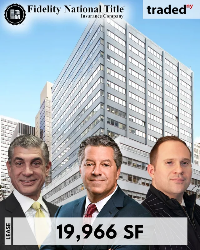 Marc Holliday Of SL Green Signs 10-Year Lease With Fidelity National Title Insurance In Midtown East