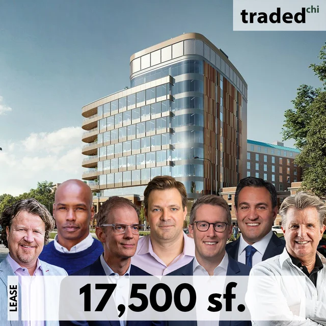 Danny Queenan Of Trammell Crow Company Leases 17500 SF Office To Cyclopure In Evanston