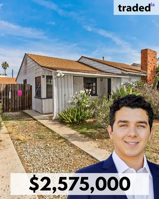 Tate Holleran Purchases Single Family Home From Joan Johnston In Los Angeles For $2.575M
