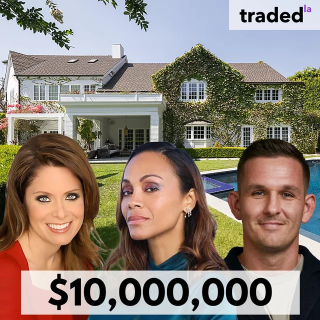 Zoe Saldana Sells Beverly Hills Home For $10 Million With Ginger Glass And Tyrone McKillen As Reps