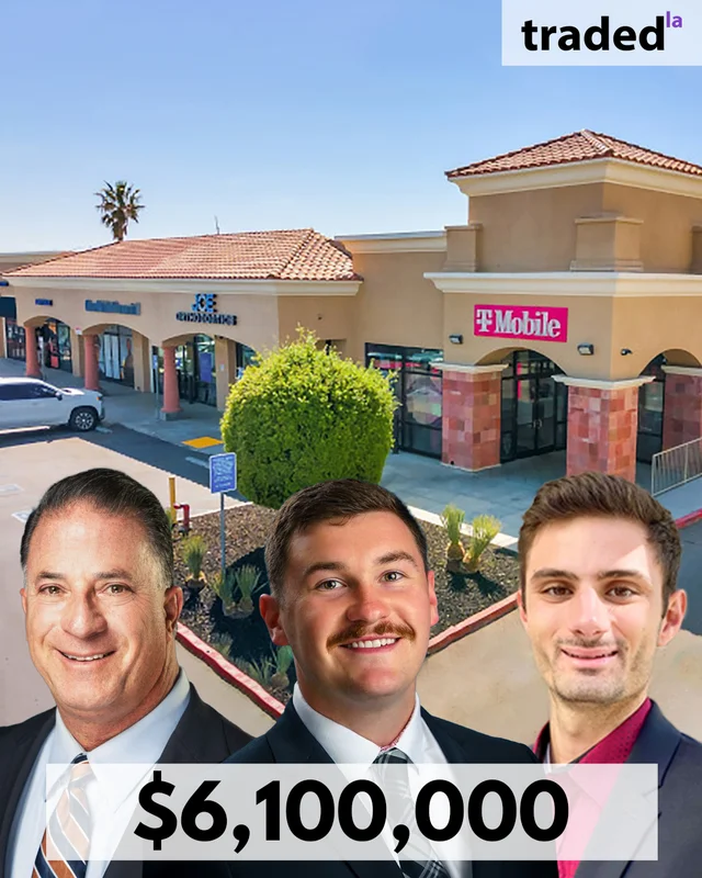 Vince Provenzano And Michael Sikorski Represent Buyer In $6.1M Retail Sale In Victorville