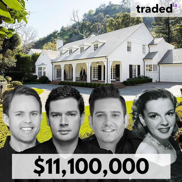 Kevin Dees & Sebastian Spader Acquire Judy Garland's Former Bel Air Home For $11.1M