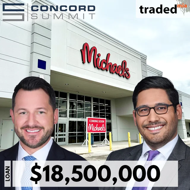 Concord Summit Capital Facilitates $18.5M Cash-Out Refinance Loan For Retail Property In Delray Beach