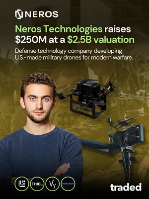 Neros Technologies Raises $250 Million At $2.5 Billion Valuation With Sequoia Capital Participation