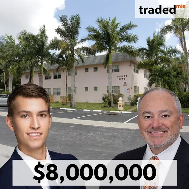 Marcus & Millichap Brokers Sell Multifamily Property In Sunrise For $8M