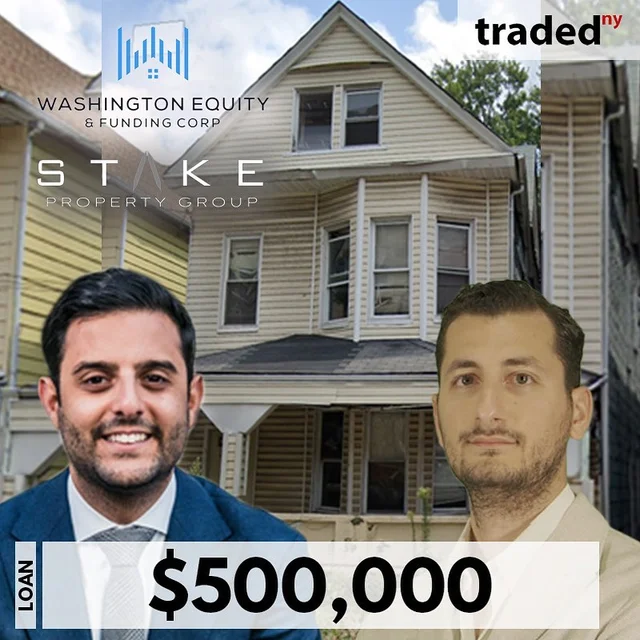 Stake Property Group Secures $500k Loan From Washington Equity & Funding Corp. In Bronx Multifamily Deal