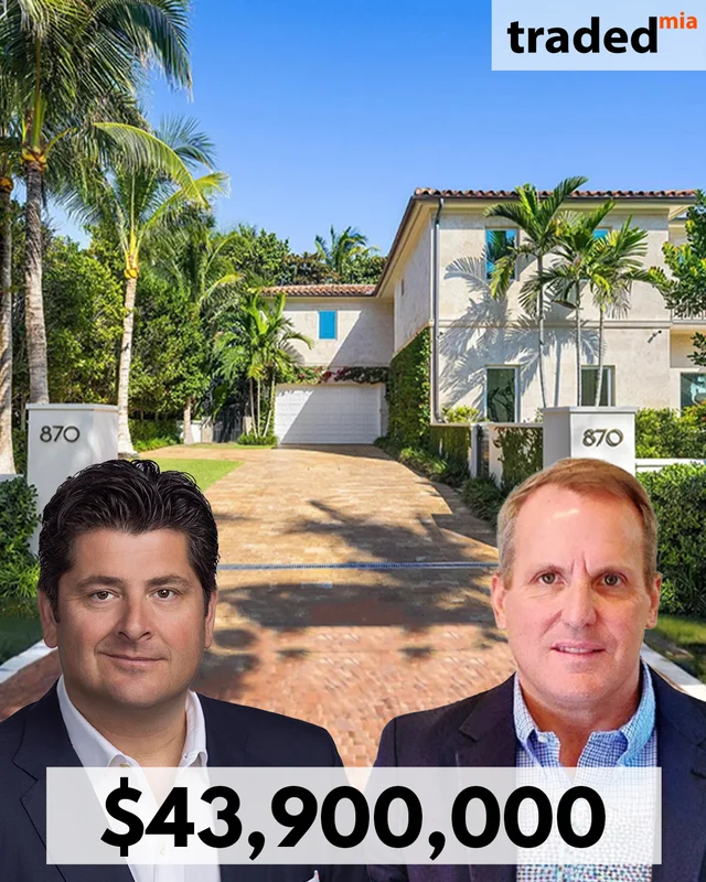 Michelle & Kevin Douglas Sell Oceanfront Estate In Palm Beach For $43.9 Million