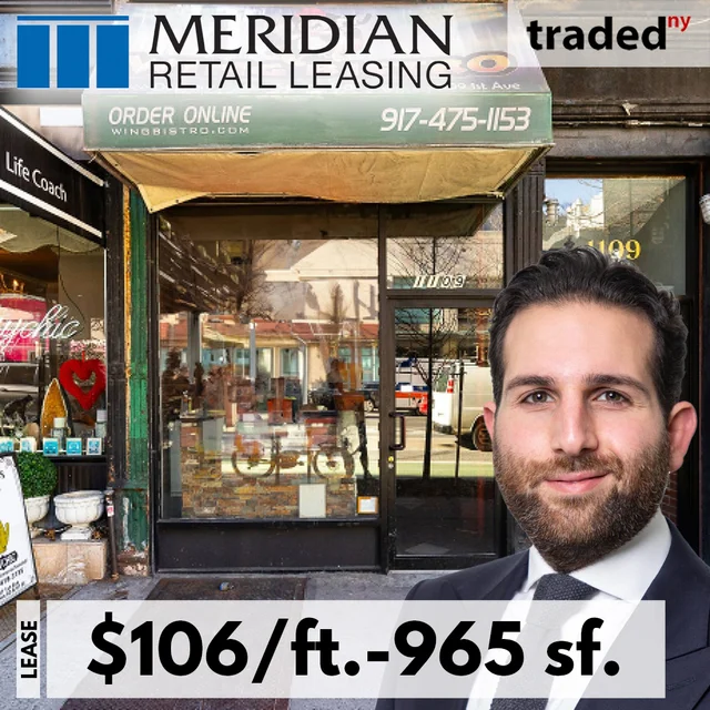 Retail Lease Closed Between Dragon Family Of NY & Peter Hungerford On 1st Avenue