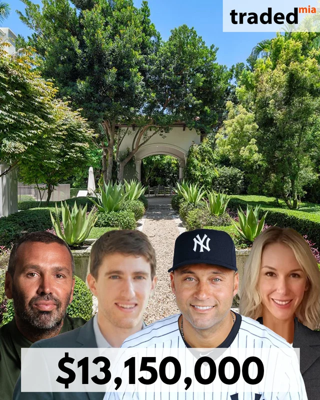 Derek Jeter Sells Coral Gables Mansion To Buyer Represented By Maurice Boschetti For $13.15M