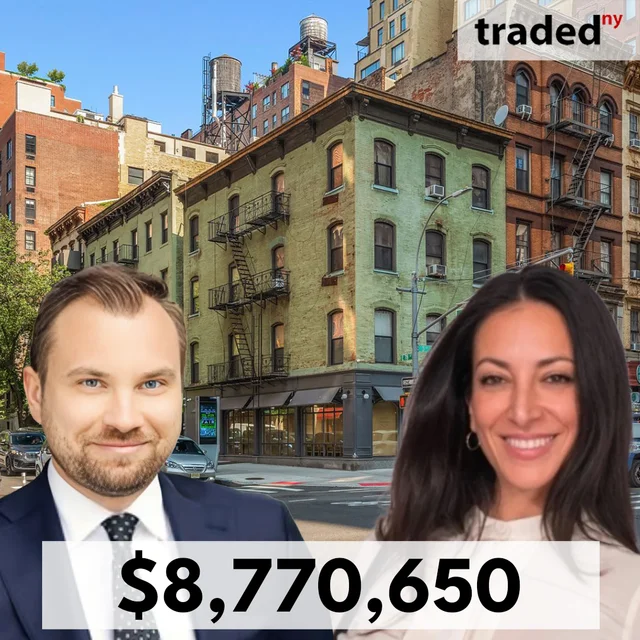 Mixed-use Property At 1374 3rd Avenue Sold For $8.77M With Seller's Rep Mirza Avdovic & Christina Pensa