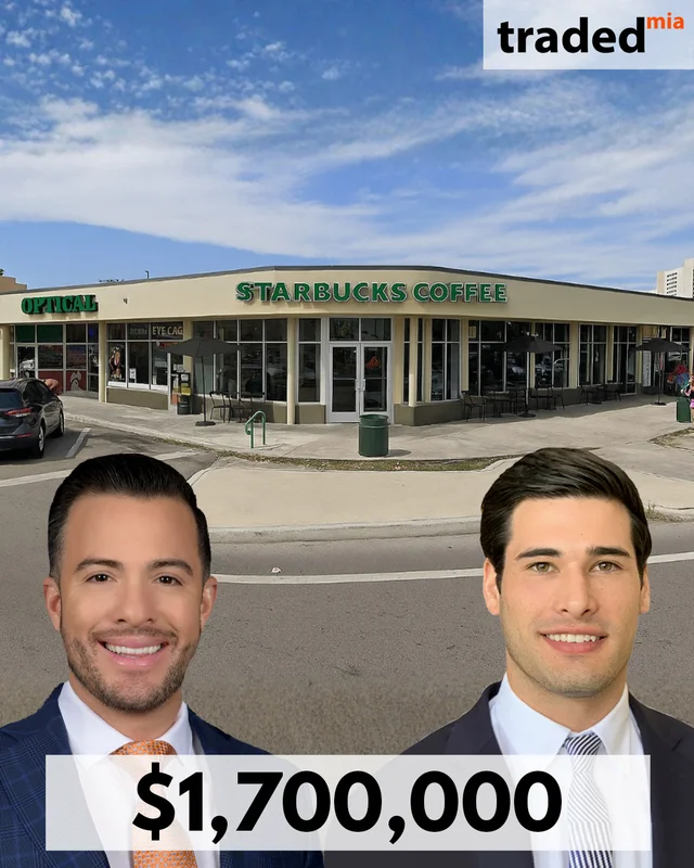 Justin Hernandez Purchases Retail Property From Peter Petrakis In Miami Springs For $1.7M