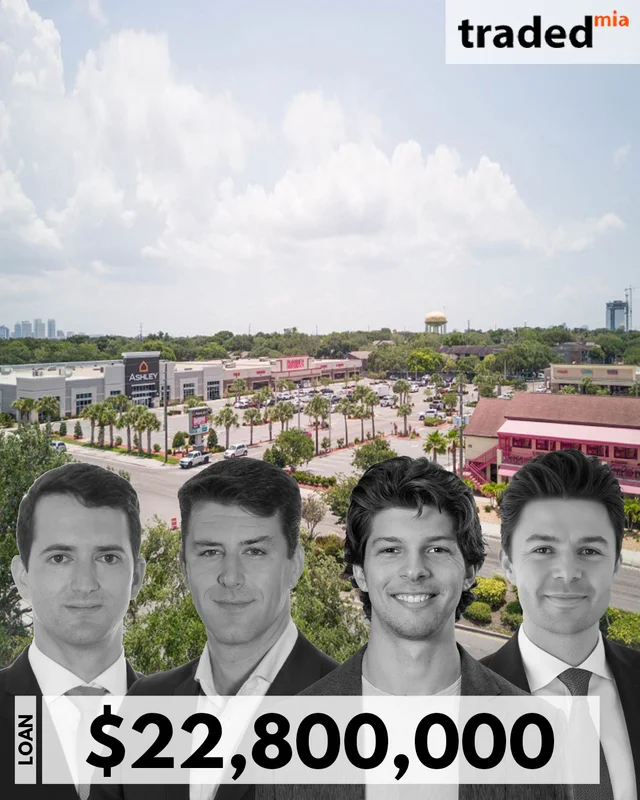 Stefan Grosfeld Of Triarch Capital Group Secures $22.8M Acquisition Loan For Retail In Tampa