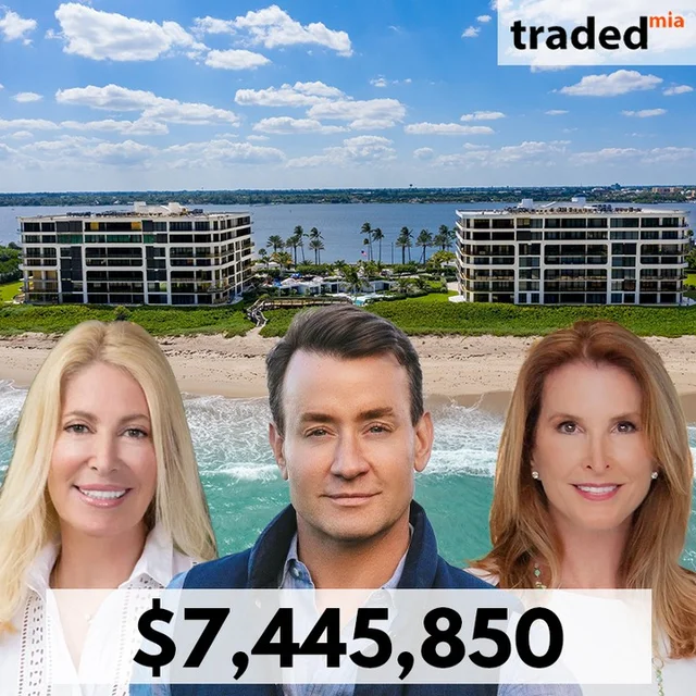 Douglas Elliman Represents Buyer In $7.4M Palm Beach Condo Sale