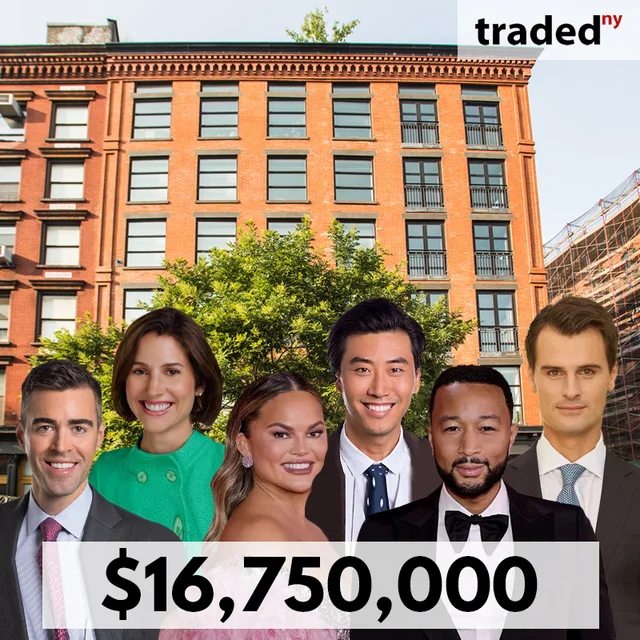 Regina Phalange LLC & Central Perk LLC Acquire Nolita Penthouse From John Legend & Chrissy Teigen For $16.75M