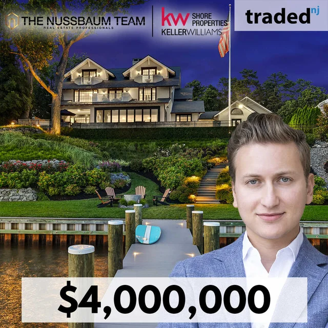 Isaac Yitzi Nussbaum Of The Nussbaum Team - Keller Williams Shore Properties Sells SFR In Toms River For $4M
