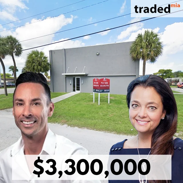 325 SW 26th Street LLC Acquires Industrial Property In Fort Lauderdale For $3.3M