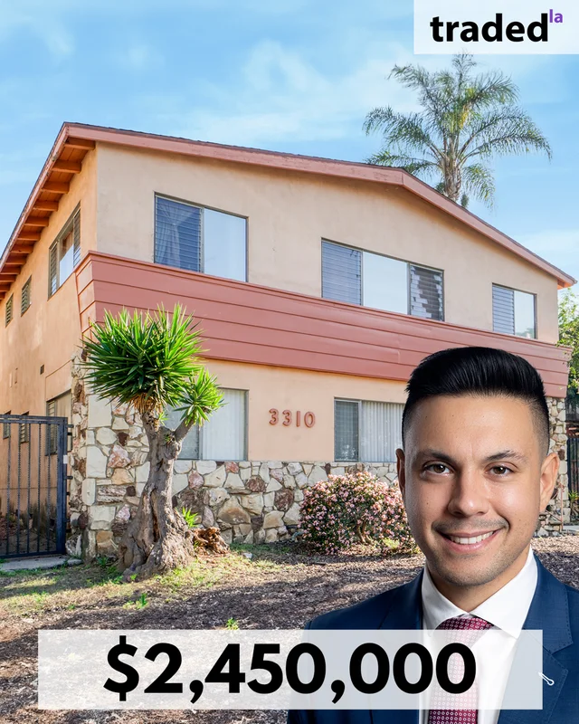 Rob Lavinovitch Acquires Multifamily Asset At 3310 Keystone Avenue Los Angeles For $2.45M
