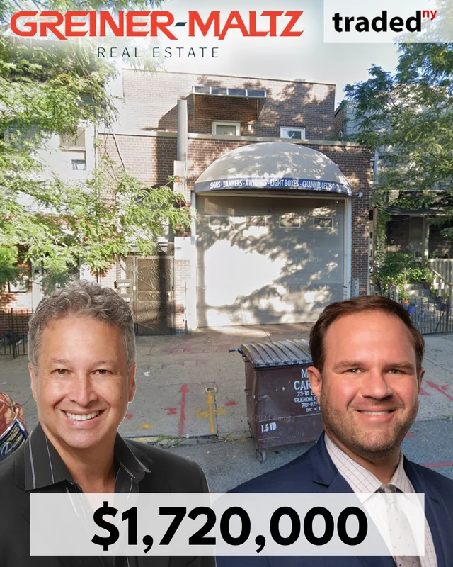 Sofia Dionysiou Sells Industrial Property In Astoria For $1.72M With Greiner-Maltz Representation