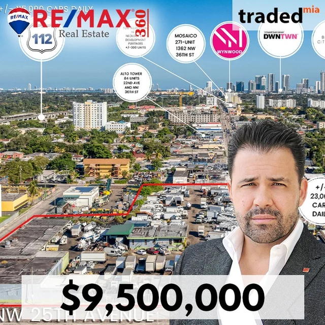 Remax 360 And One Stop Realty Sell Development Site In Allapattah For $9.5M