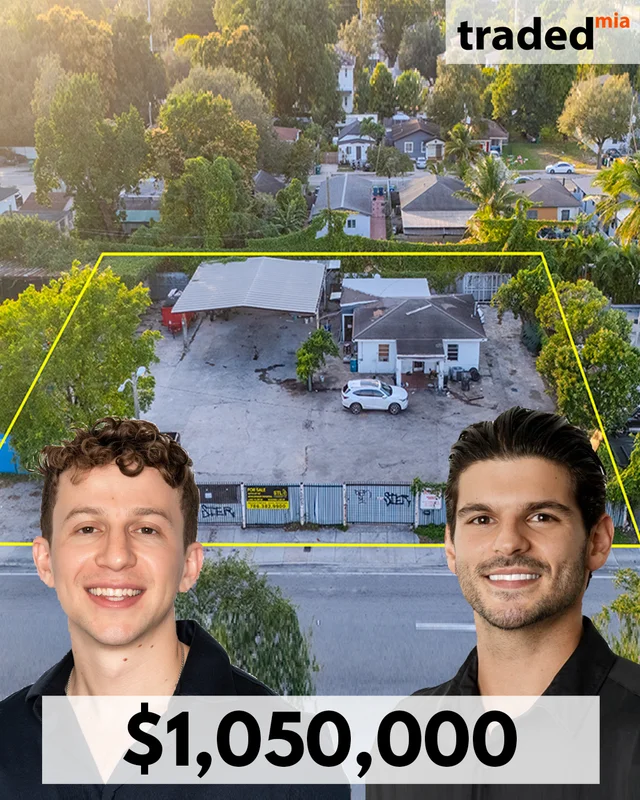Marcos Martinez Acquires Land In Miami For $1,050,000 With Buyer's Representative Claudia D. Amato