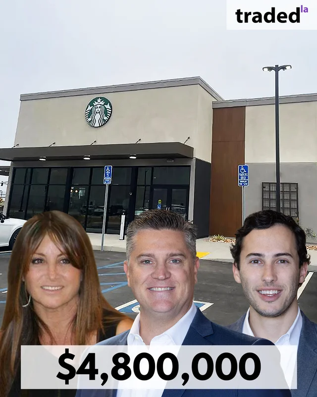 Yellow Rose Ranch LLC Sells Starbucks Retail Property In Perris For $4.8 Million With Brokers Asher And Lefko