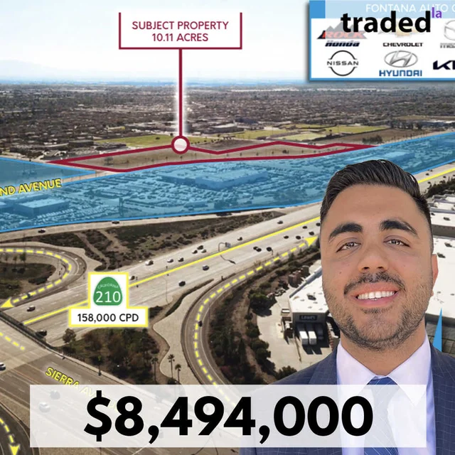 Tej Ash Acquires Development Site In Fontana For $8.5M