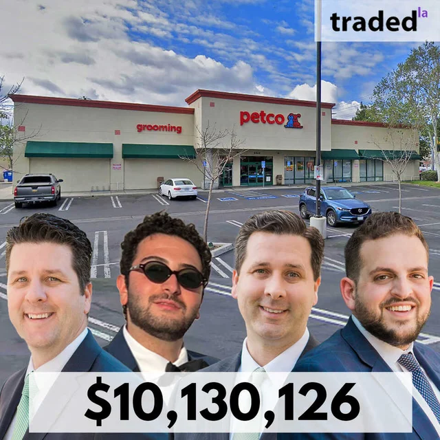 Soheil Satbani Acquires Retail Property In Northridge For $10.1M With Buyer's Rep Justin Kohanoff & Seller's Reps Jonathan Krikorian, Clark Everitt & William Everitt
