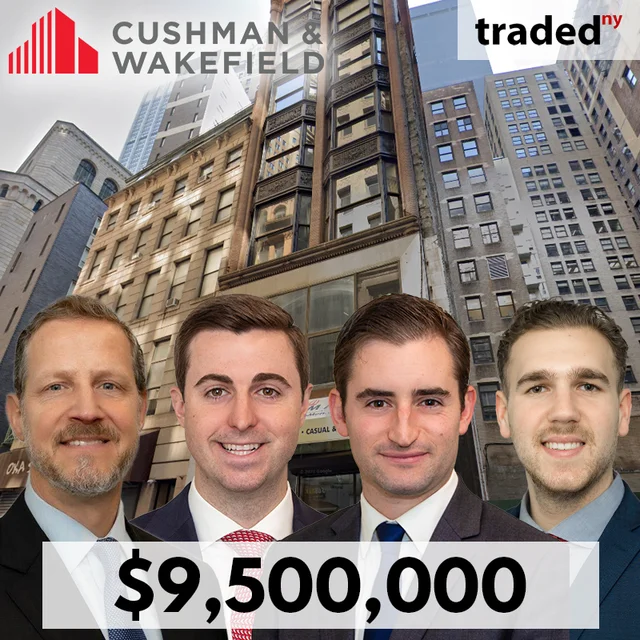 Cushman & Wakefield Sell Mixed-Use Property On Maiden Lane In Financial District For $9.5M
