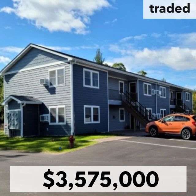 Lake Country Apartments LLC Sells 24-Unit Multifamily Property In Siren Wisconsin For $3.575M