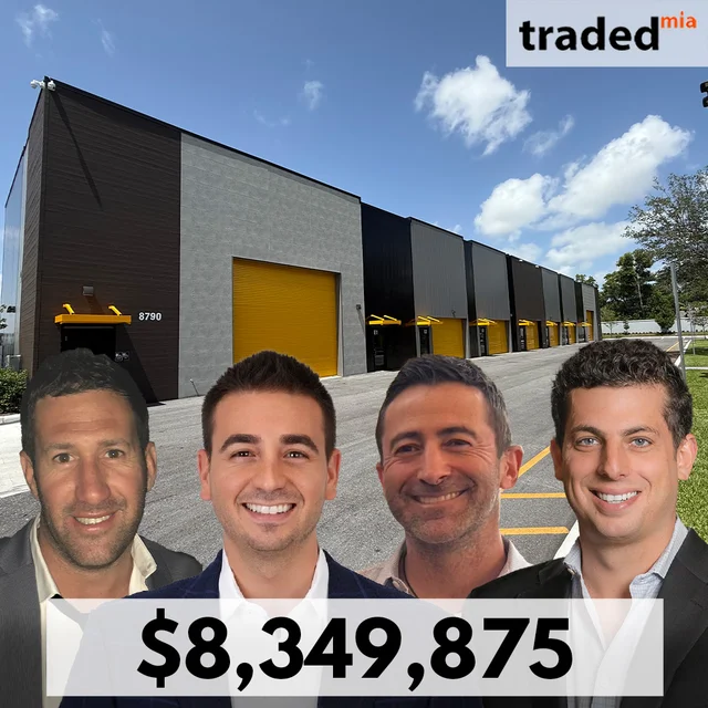 Ian Weiner Of PEBB Enterprises And Chad Gottsegen Of LRM Commercial Sell Industrial Property For $8.35M