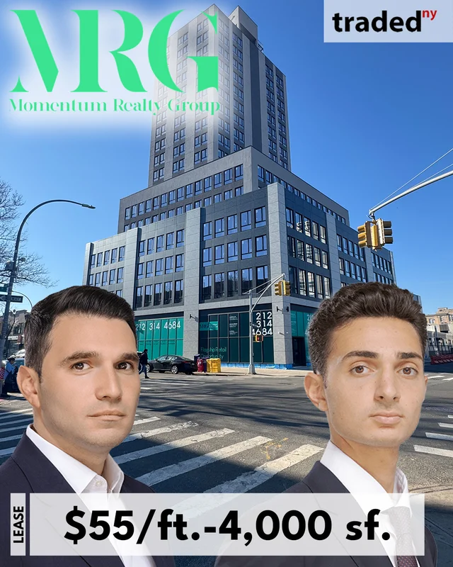 Yelena Vaynshteyn Leases 4000 SF Office To Rowan LLC For 10 Years In Brooklyn