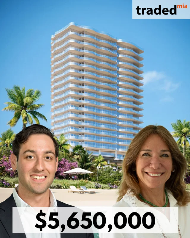Max Berlowitz & Michele Tessler Berlowitz Of Douglas Elliman Represent Buyer For New Development In Miami Beach For $5.65M