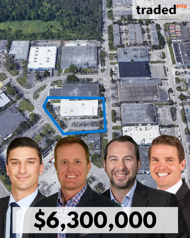Sergio Valdes Acquires Industrial Property In Opa Locka For $6.3 Million With Raydel Enriquez
