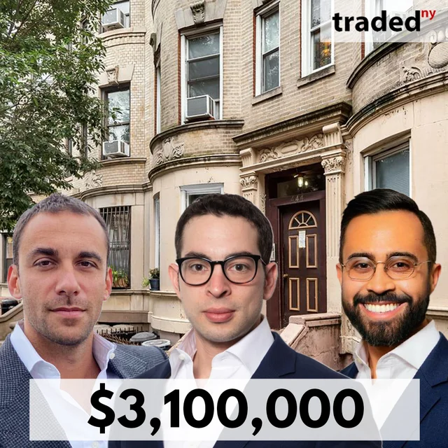 Alex Rabin & David Gomez Acquire Multifamily Property In Park Slope For $3.1M